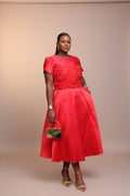 BUJU03 3D-Embellished Mikado 2PC Co-ordinate Set