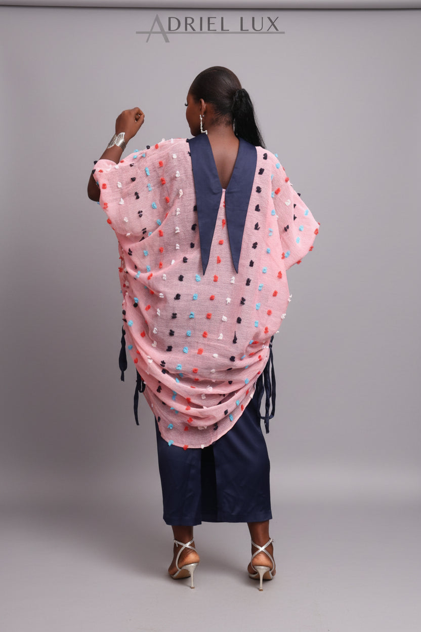 OMOTOLA 3D-Embellished 3 Piece Boubou Set