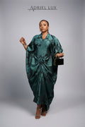 PEJU 03 Corset-Cut Lace Brocade Boubou
