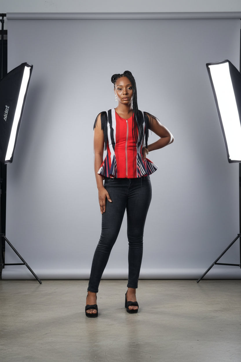 FOLÁSADÉ Fit n Flare Top