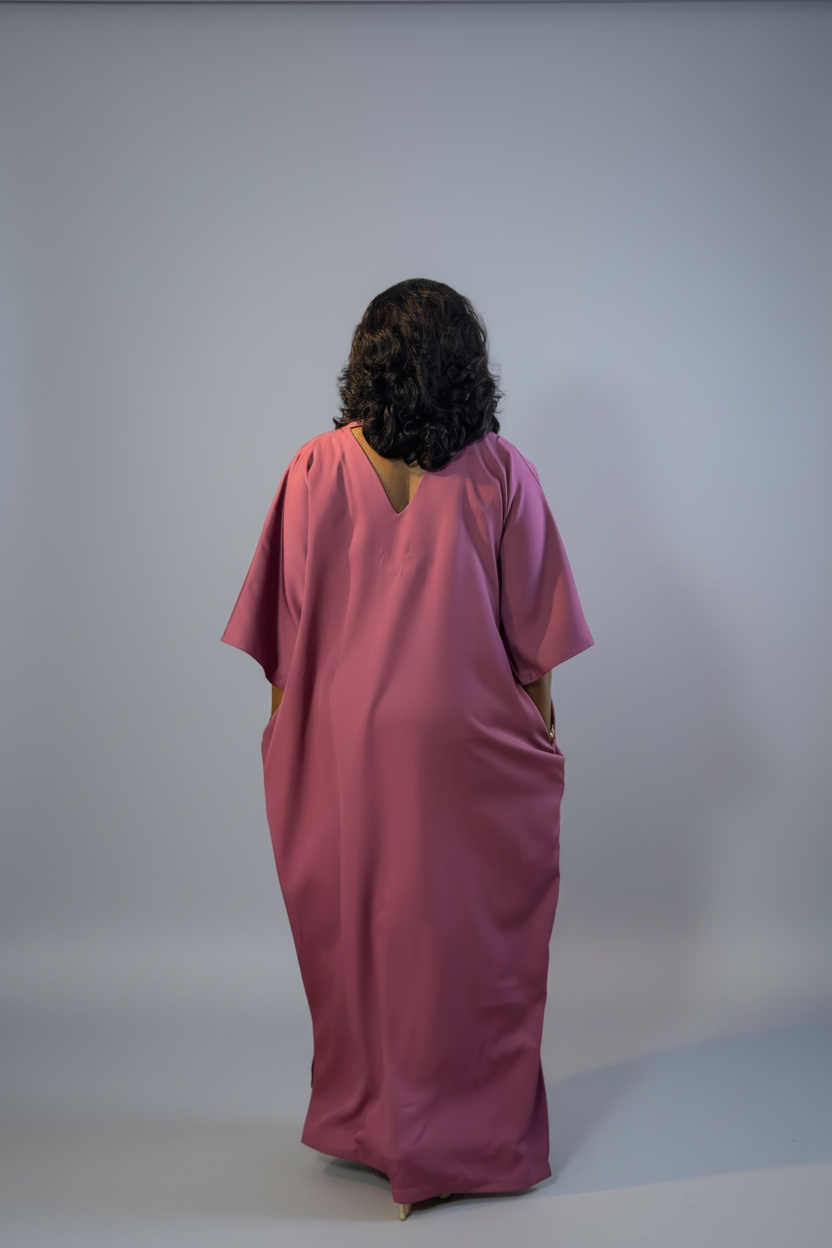 FOLASADE Patch Boubou with Self Tie Belt (Copy 2)
