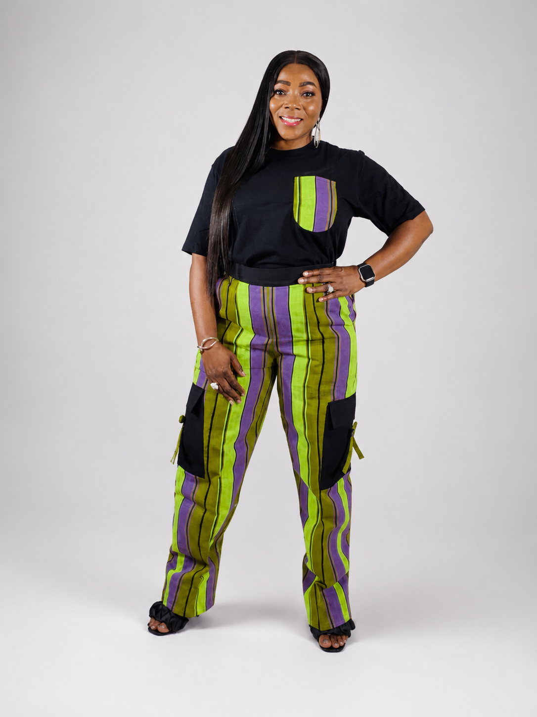 FOLASADE Pants and Top Set