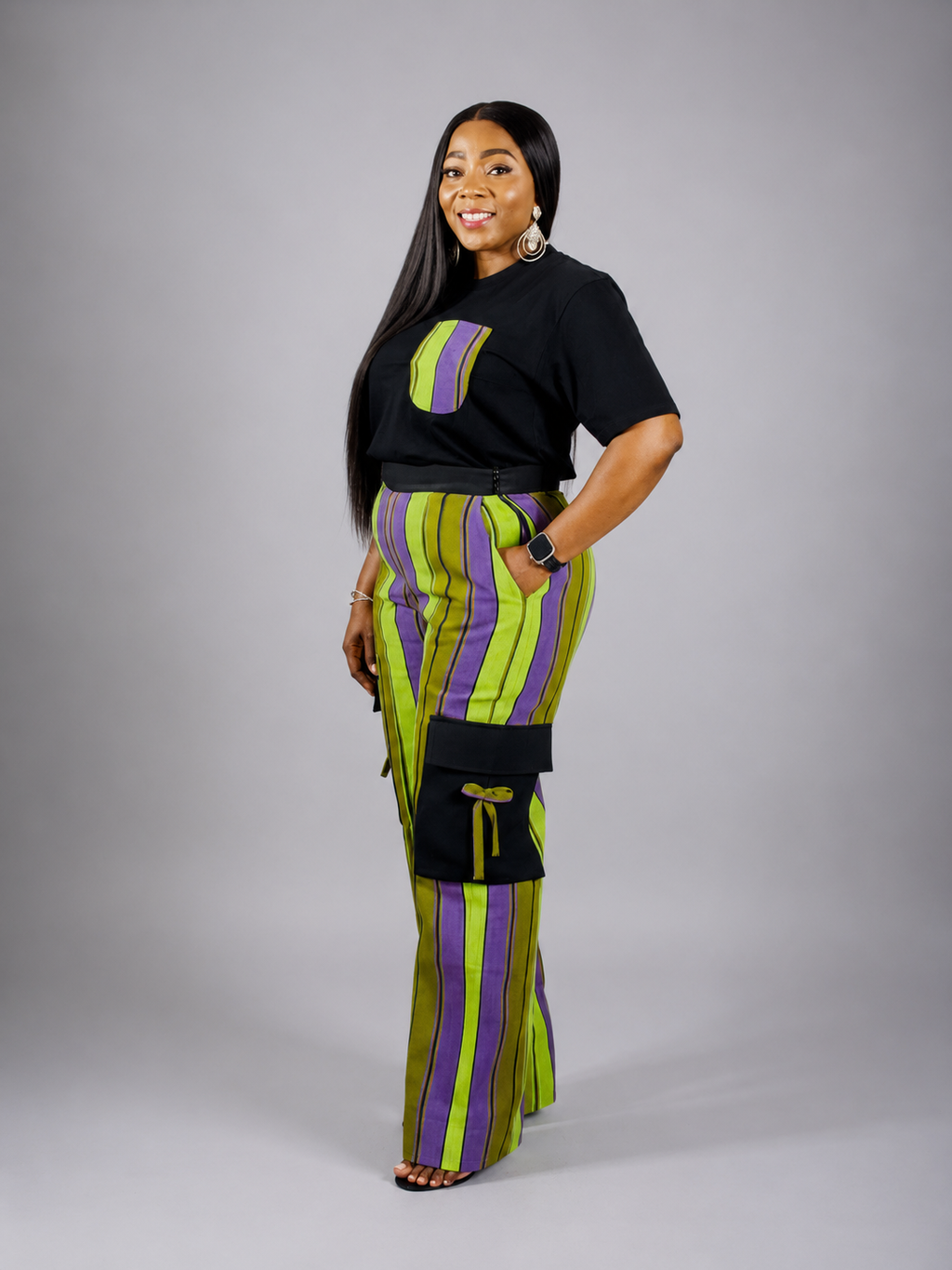 FOLASADE Pants and Top Set