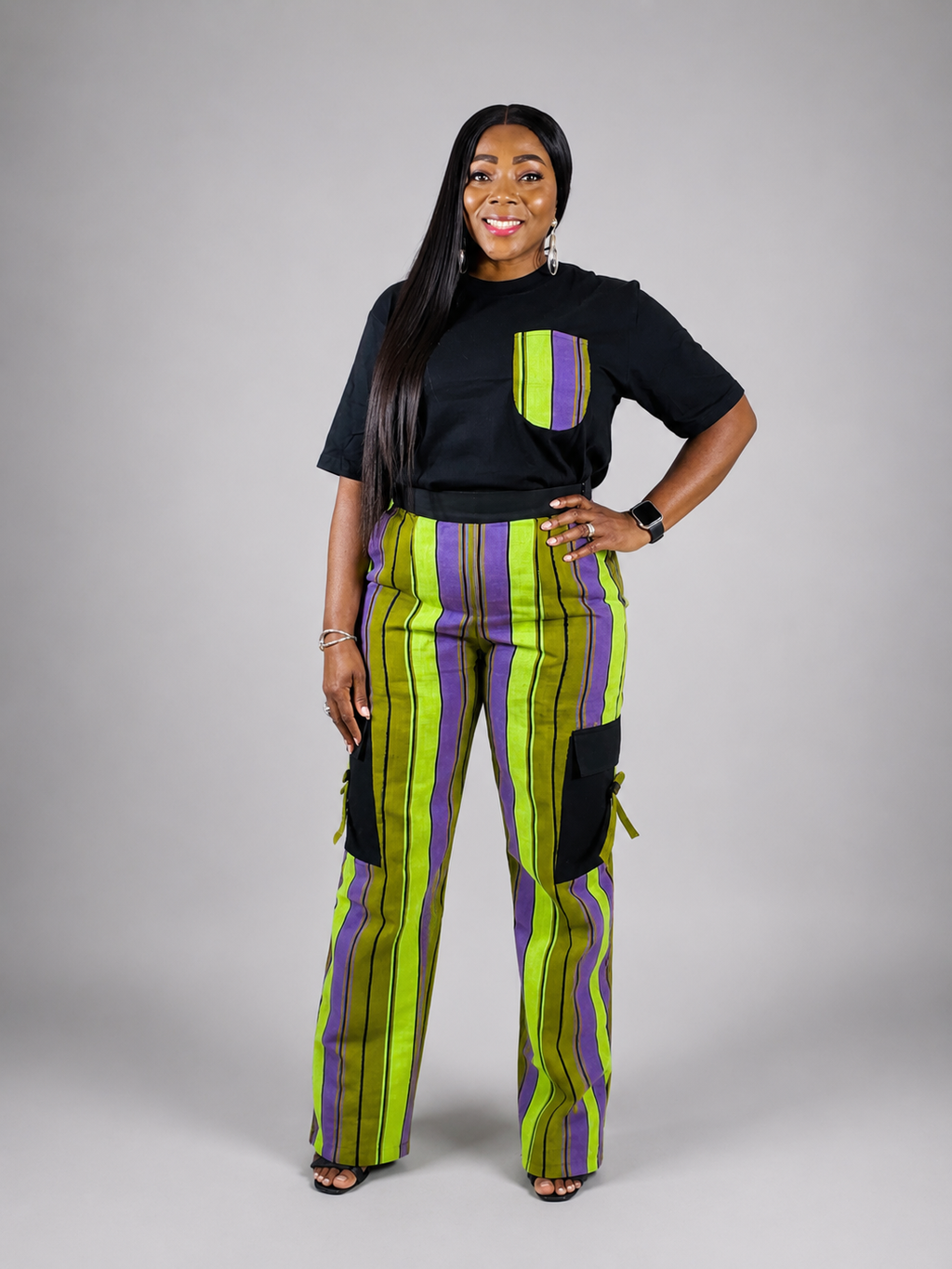 FOLASADE Pants and Top Set
