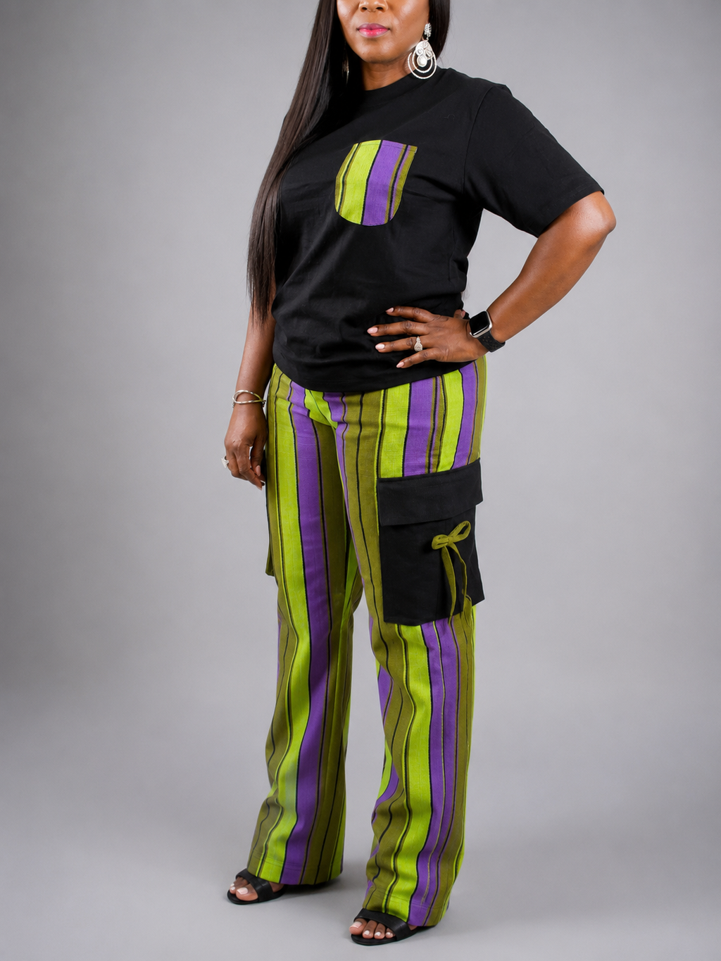 FOLASADE Pants and Top Set