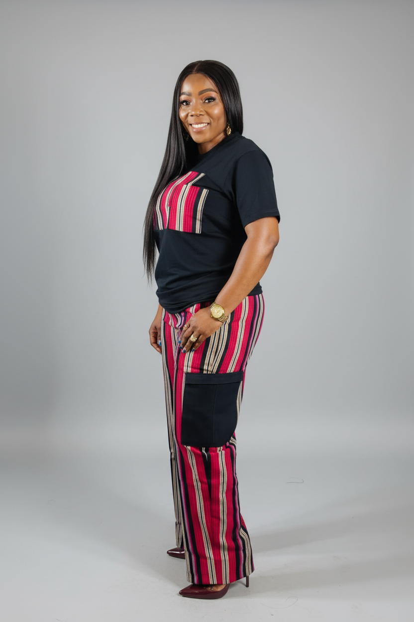 FOLASADE Pants and Top Set