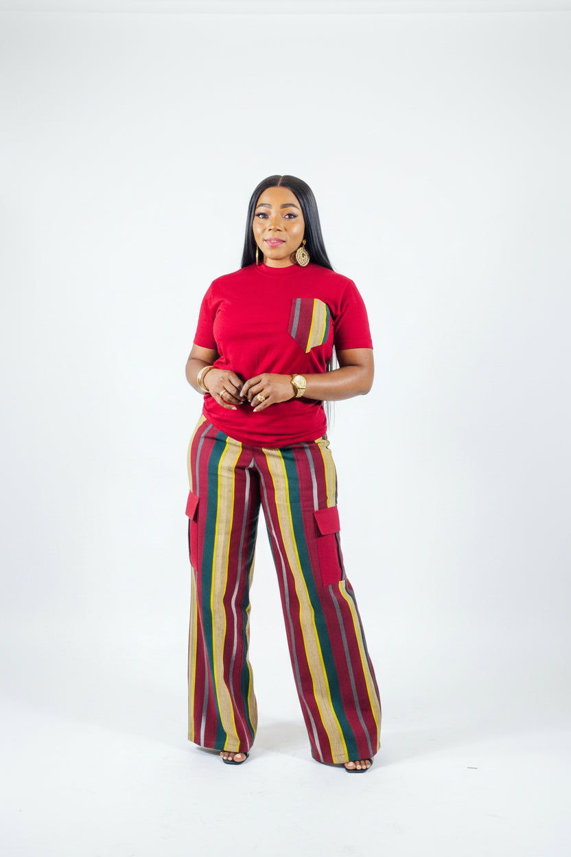 FOLASADE Pants and Top Set