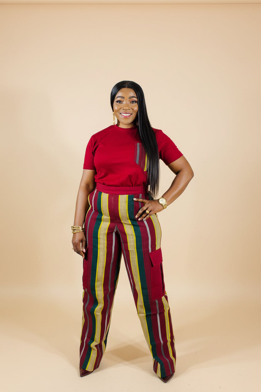 FOLASADE Pants and Top Set