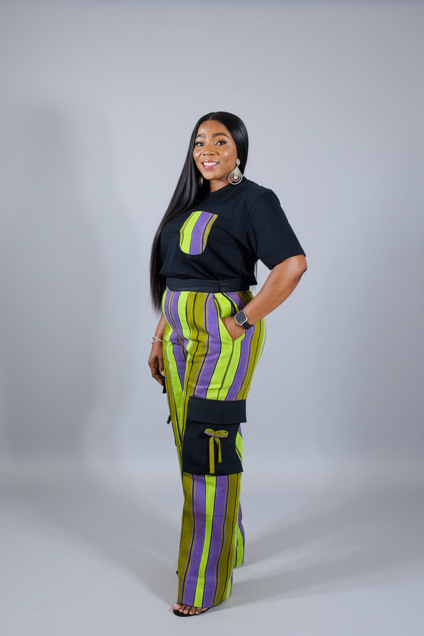 FOLASADE Pants and Top Set