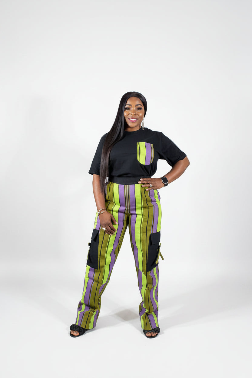 FOLASADE Pants and Top Set