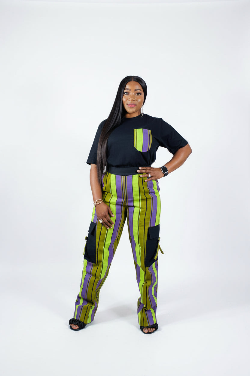 FOLASADE Pants and Top Set