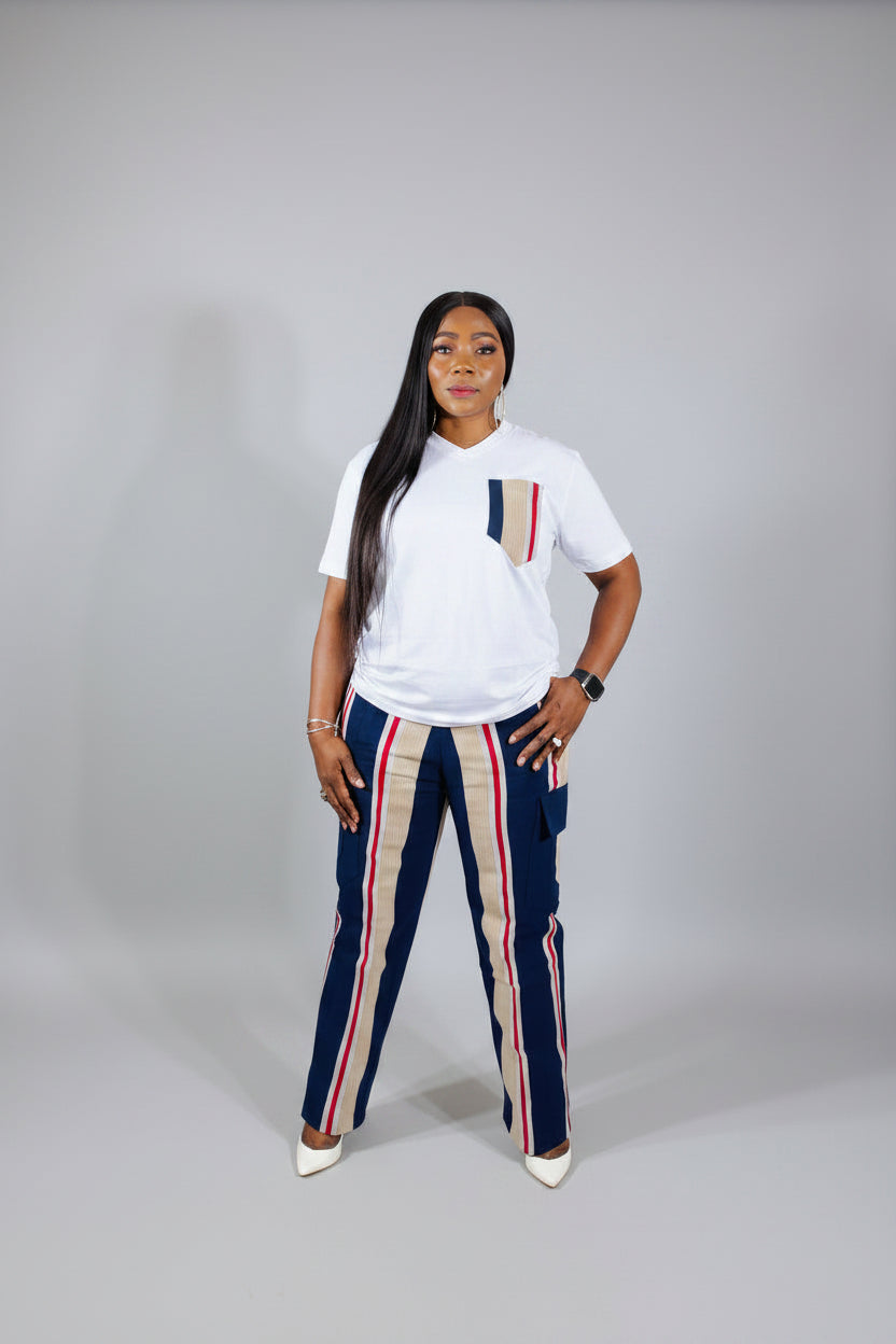 FOLASADE Pants and Top Set