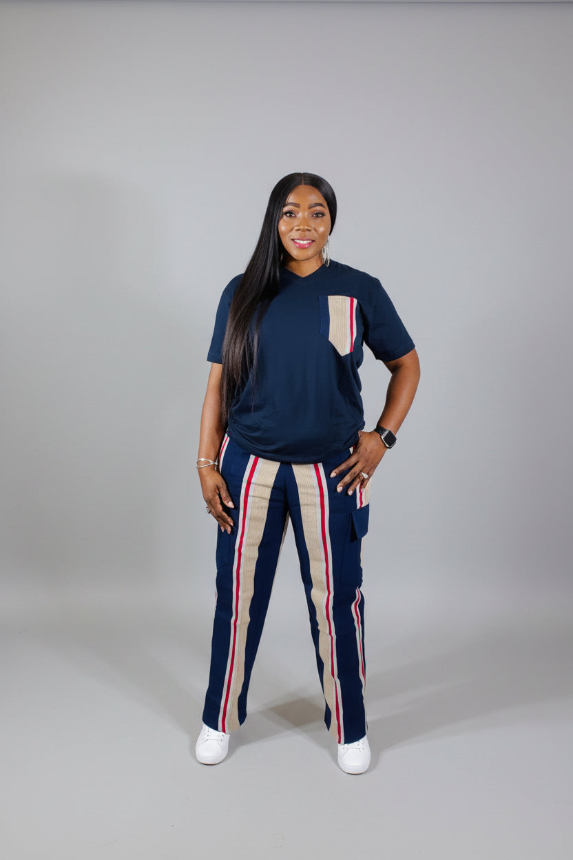 FOLASADE Pants and Top Set